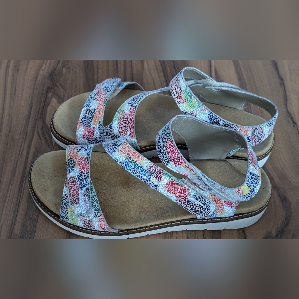Multicolor Remonte soft sandals